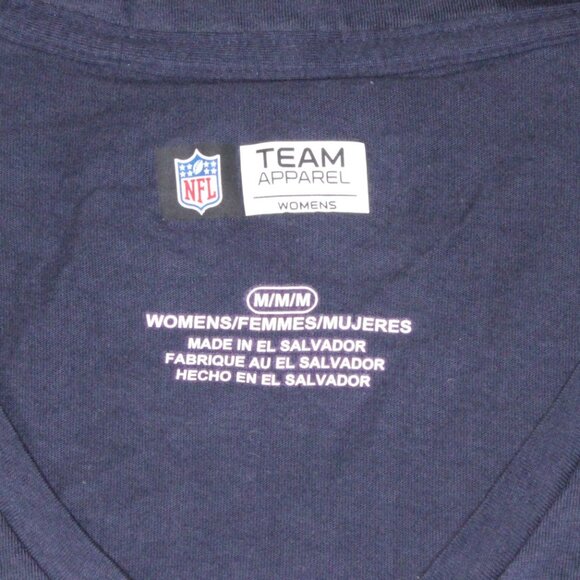 Chicago Bears Long Sleeve V-Neck Tee Women's Size Medium - Picture 4 of 6